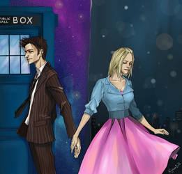 Doctor and Rose Tyler