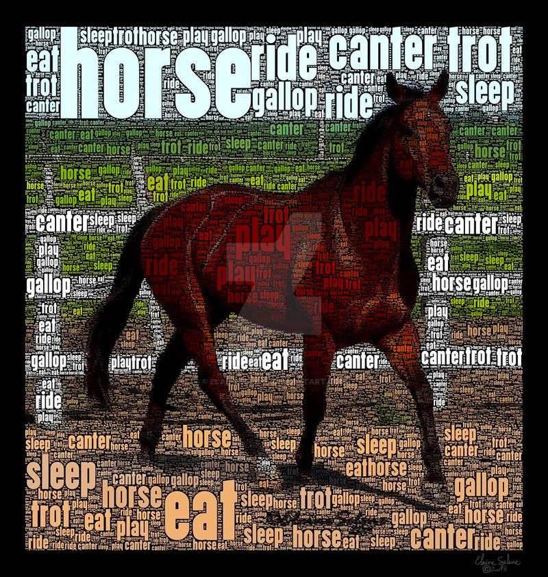 Horses Words