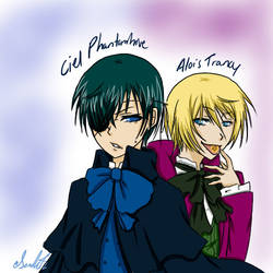 Ciel and Alois