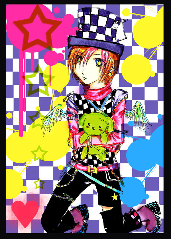 Visual Kei Rabbit Cute Visual Kei by Mrs-CloudStrife on DeviantArt
