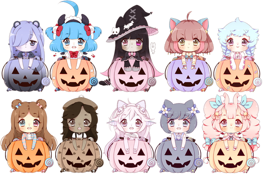 C: Halloween Pagedolls batch #2