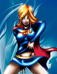 Supergirl Coloring