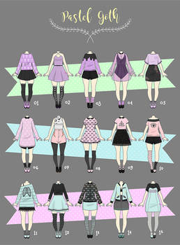 (CLOSED) CASUAL Outfit Adopts 03