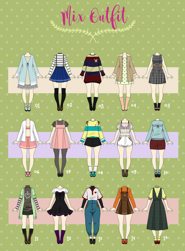 Милые рисунки с одеждой. Идеи для одежды персонажа. Красивая одежда для персонажей. Красивая одежда для рисования.