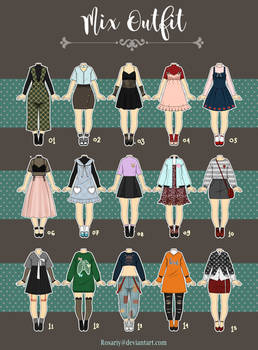 (CLOSED) Casual Outfit Adopts Adopts 13