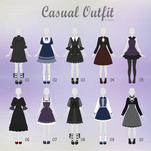 (CLOSED) CASUAL Outfit Adopts 26