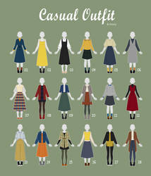 (OPEN 3/18) CASUAL Outfit Adopts 41