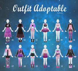 (CLOSED) CASUAL Outfit Adopts 44