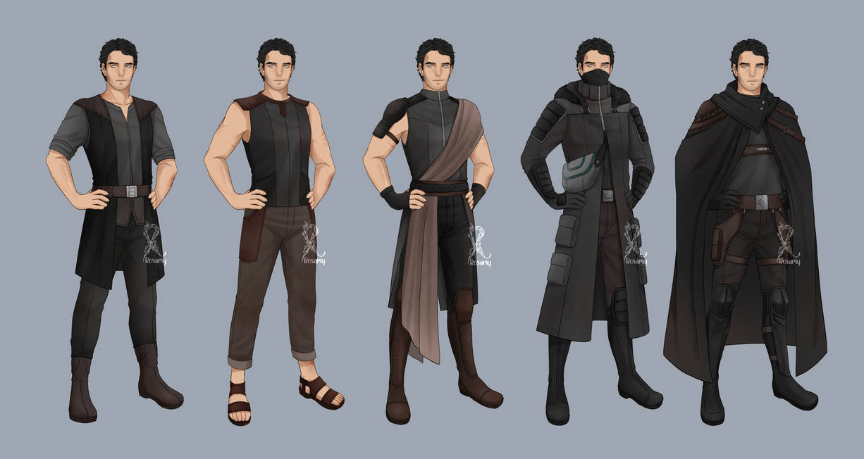 [CM] Cylas' Outfits 02 by Rosariy on DeviantArt