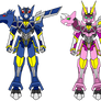 Blue and pink Dino Charge