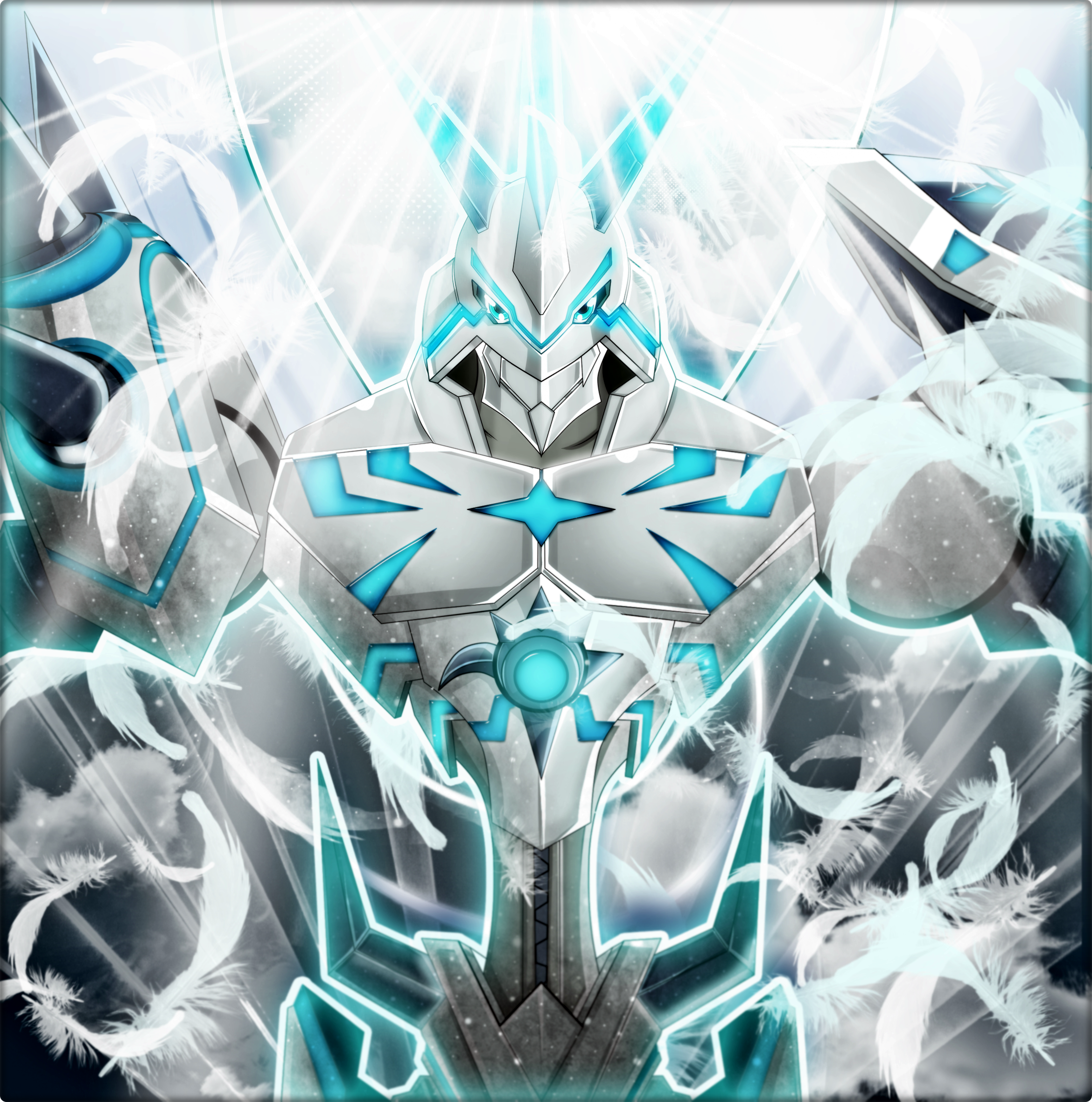 Omegamon Mercifu Mode by dragonnova52 on DeviantArt