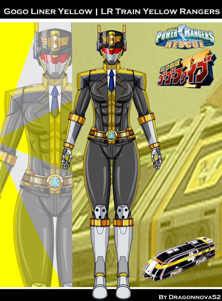 Go Go Yellow Ranger GogoV | PR- LR : Team B - Yellow ranger by dragonnova52 on DeviantArt