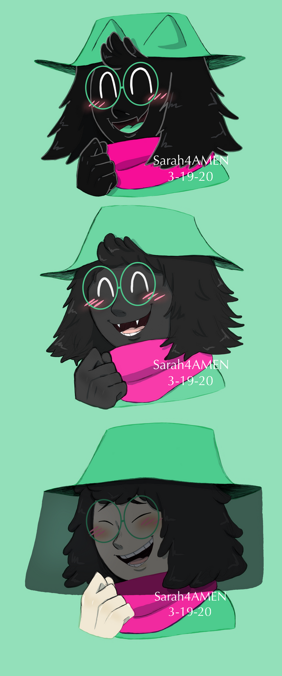 Original to Human: Ralsei by sarah4AMEN on DeviantArt