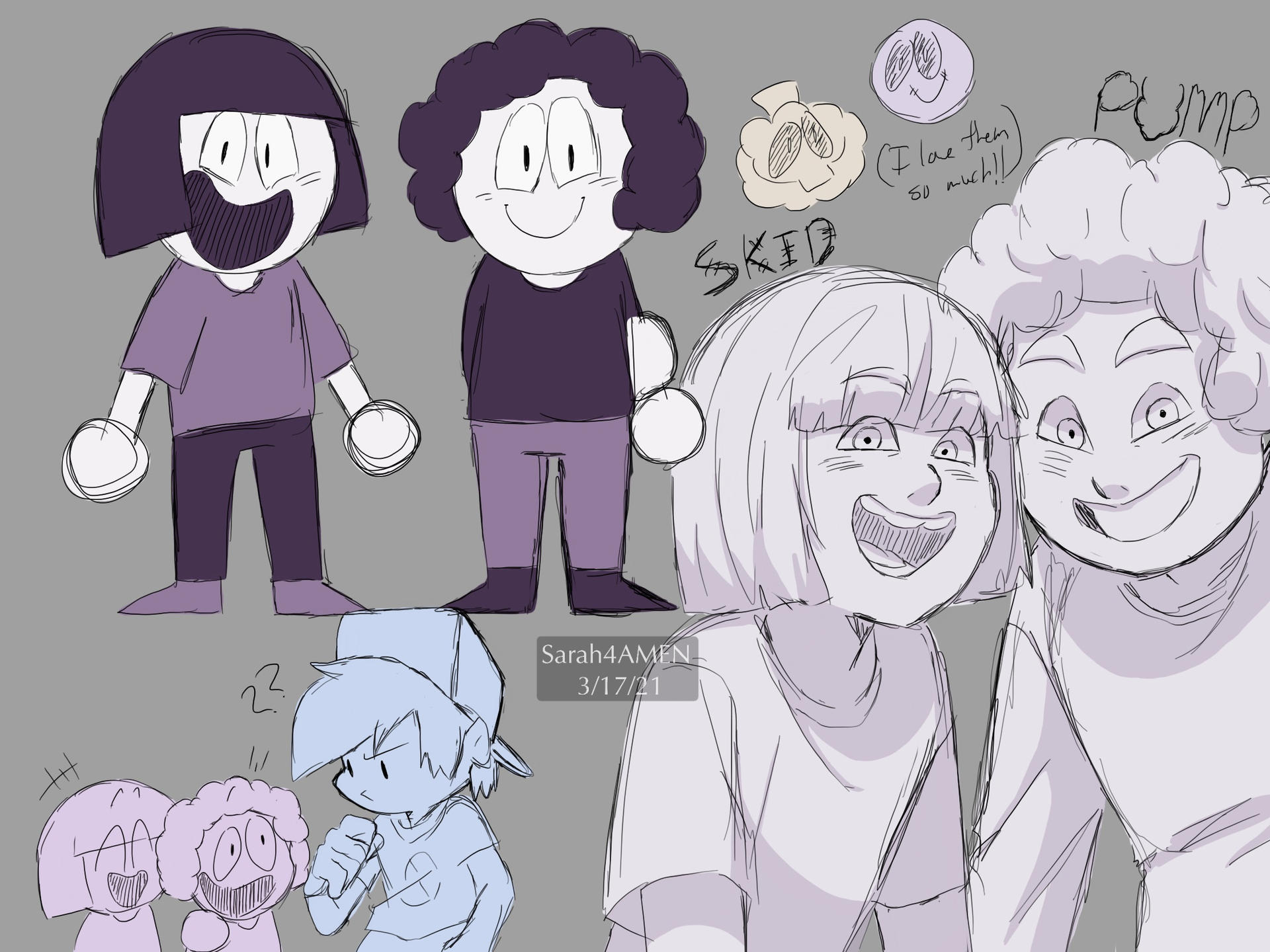 Skid And Pump But Without Costumes By Sarah4amen On Deviantart Skid And Pump But Without Costumes By Sarah4amen On Deviantart