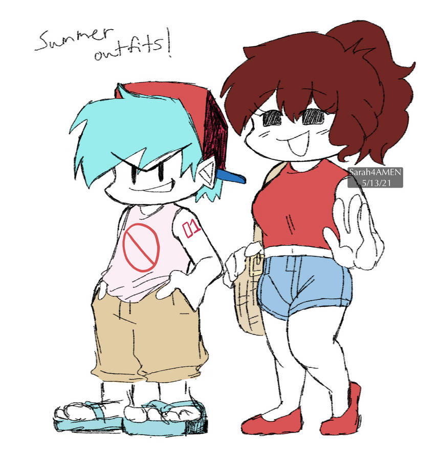 Summer outfits by sarah4AMEN on DeviantArt