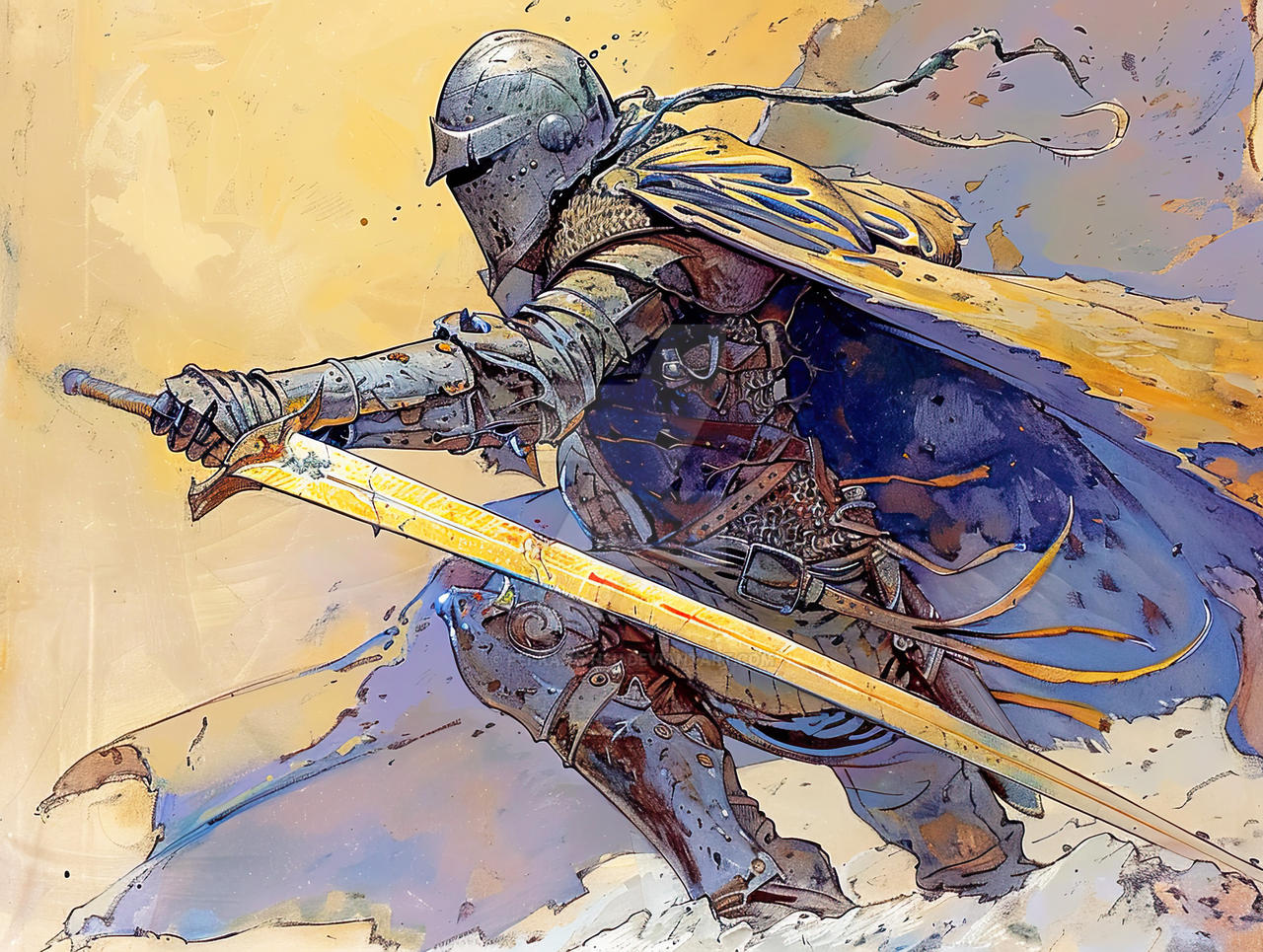 Think Fast Knight Knight at the Ready by Pei-Kang-Hsu on DeviantArt