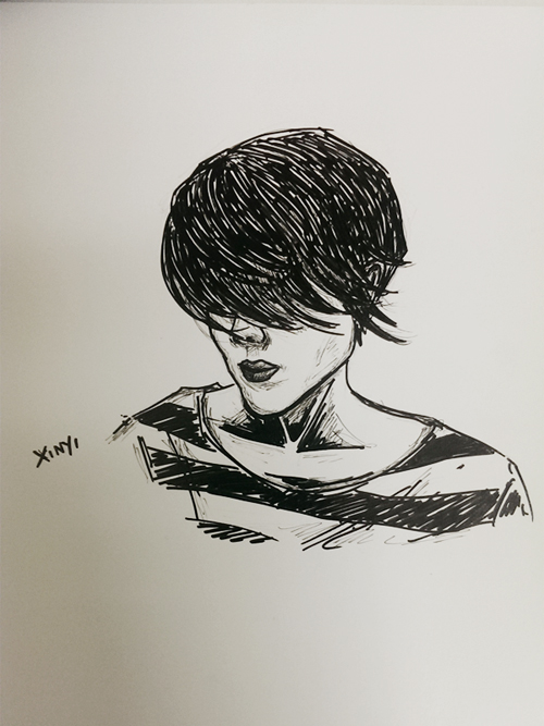 Sara Quin sketch II