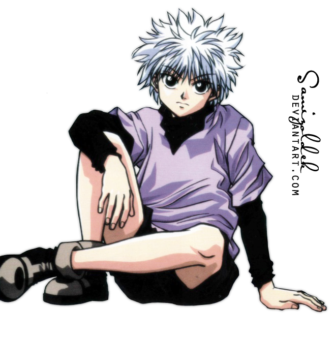 killua render by samizoldek on DeviantArt