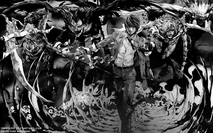 Death Note Wallpaper By Samizoldek On Deviantart Death Note Wallpaper By Samizoldek On Deviantart