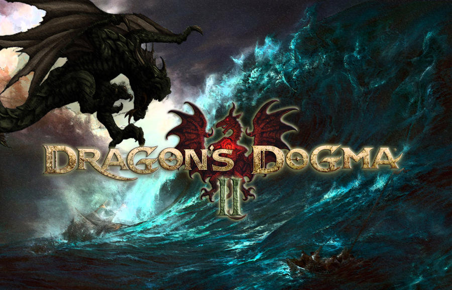 Dargon s dogma 2. Dragon s Dogma 2. Догма дракона игра. Dragons Dogma 2 лого. Dragons gougma 2 game.