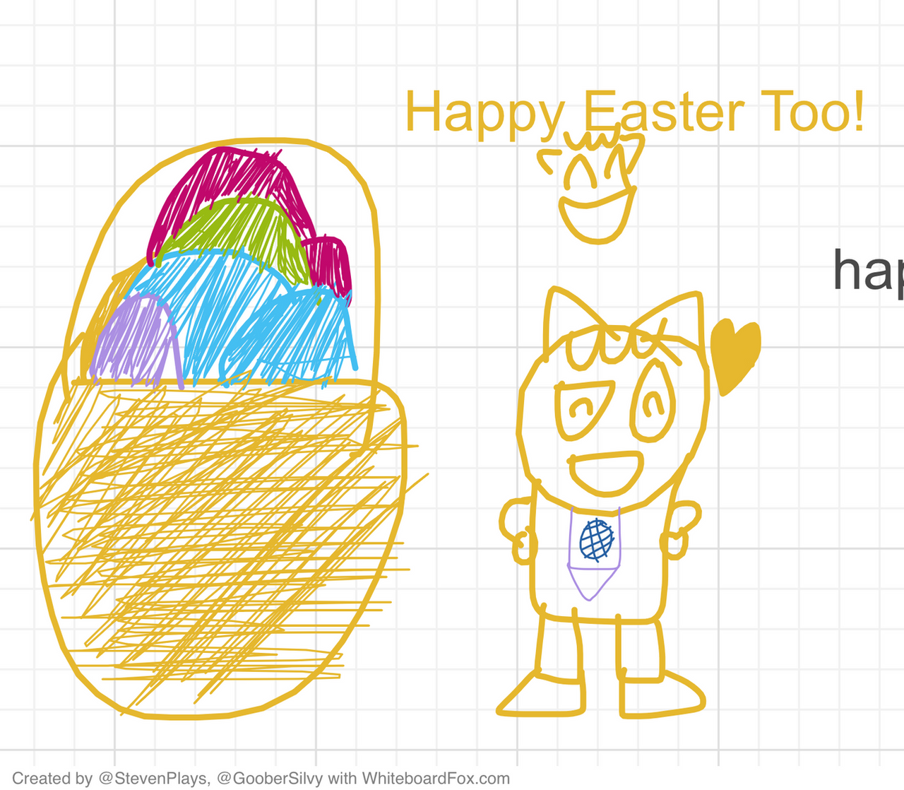 Steven Easter Happy Easter Everyone! by StevenPlaysReupload on DeviantArt