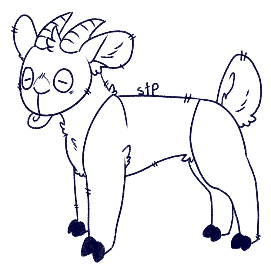 Htf Goat Base Goat Base free by statictelevisionpunk on DeviantArt