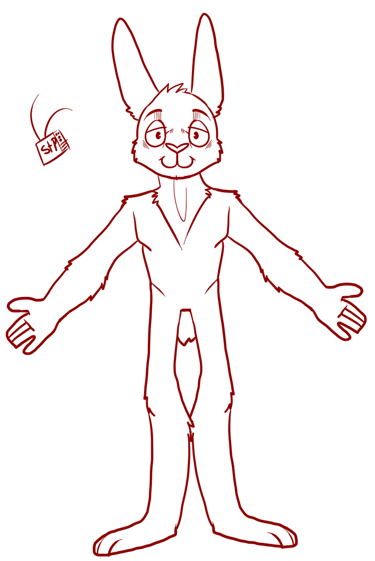 Fnaf Rabbit Base rabbit base F2U by statictelevisionpunk on DeviantArt