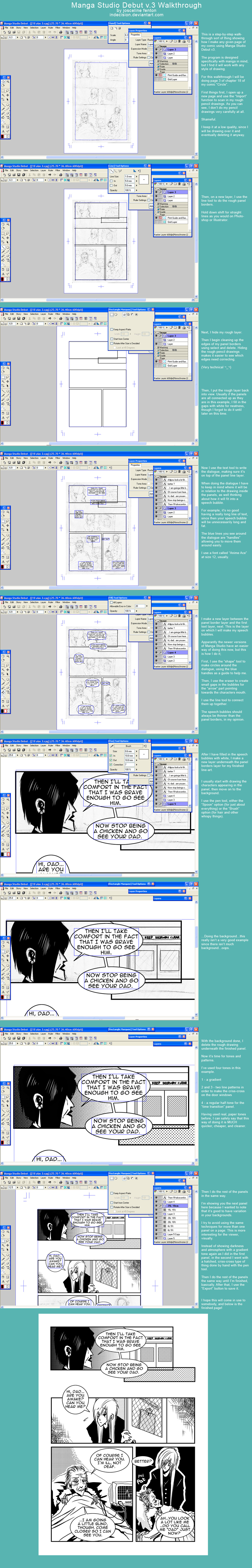Manga Studio Walkthrough by mildtarantula