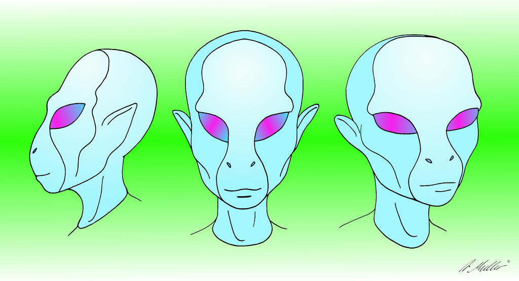 Alienoid Deviantart Alien by NeroUrsus on DeviantArt