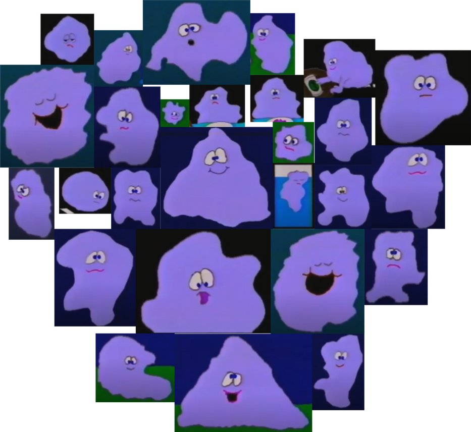 Shapeless Blob Collage by BrendantheToon on DeviantArt