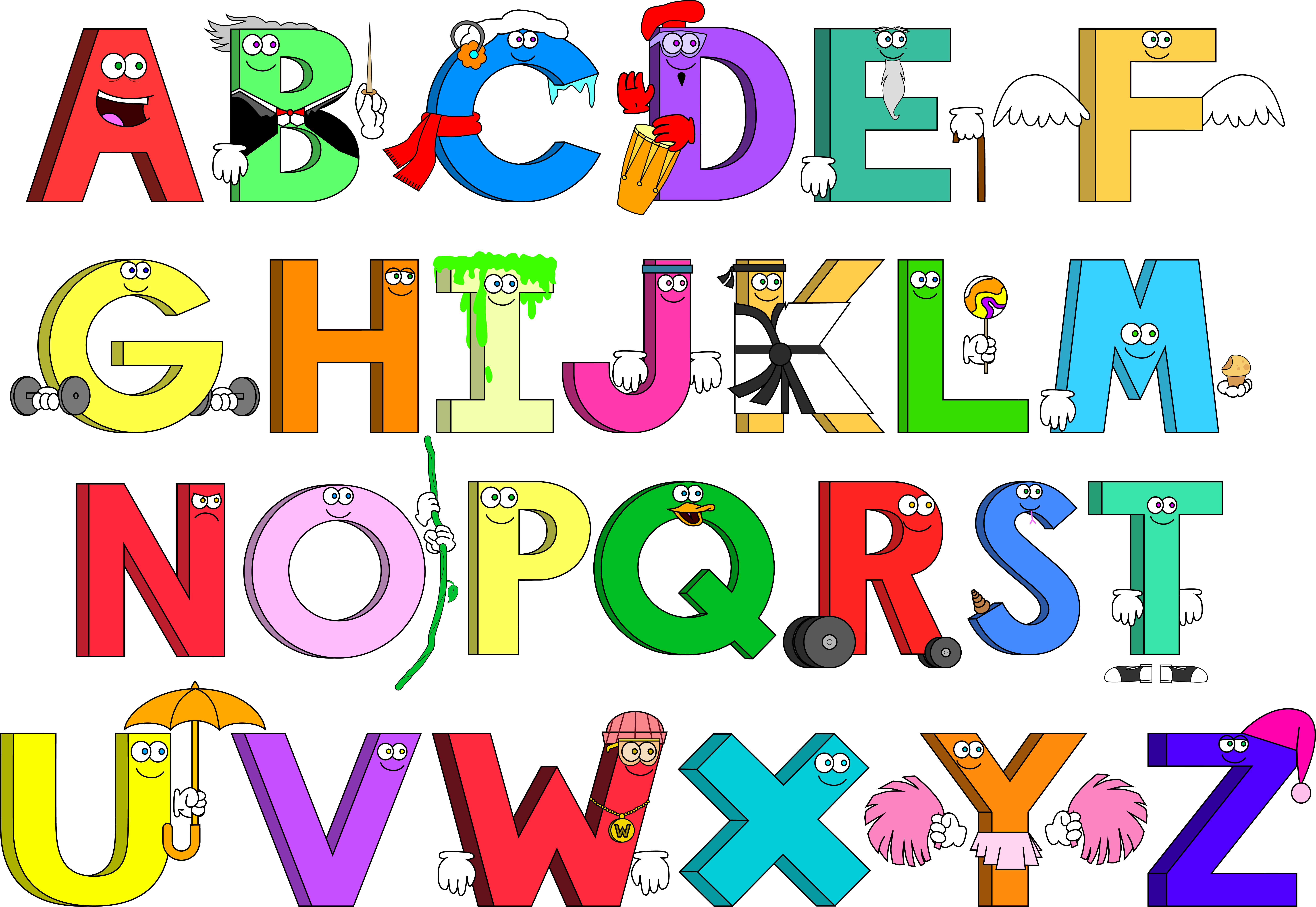 Keyter Factory Letter Factory (English) by BrendantheToon on DeviantArt