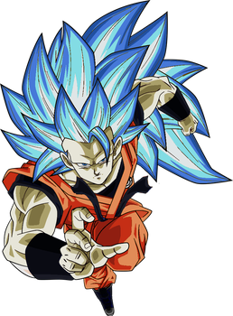 Goku CC Ssj 3 Blue Universal