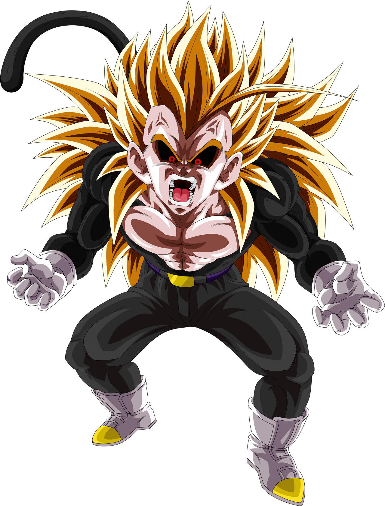Vegeta AF Ssj 5 Rigor Colors by SCPDAMNED on DeviantArt
