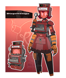 TF2 Dispenser Woman V2 - Dispenelope