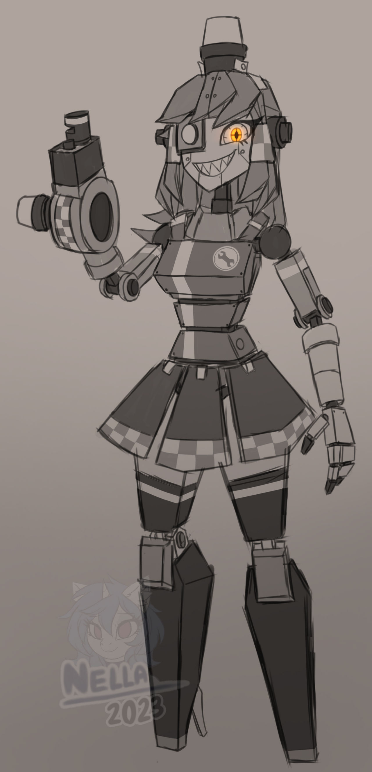 Mimi Sentry - My own design style by DiamondNella on DeviantArt