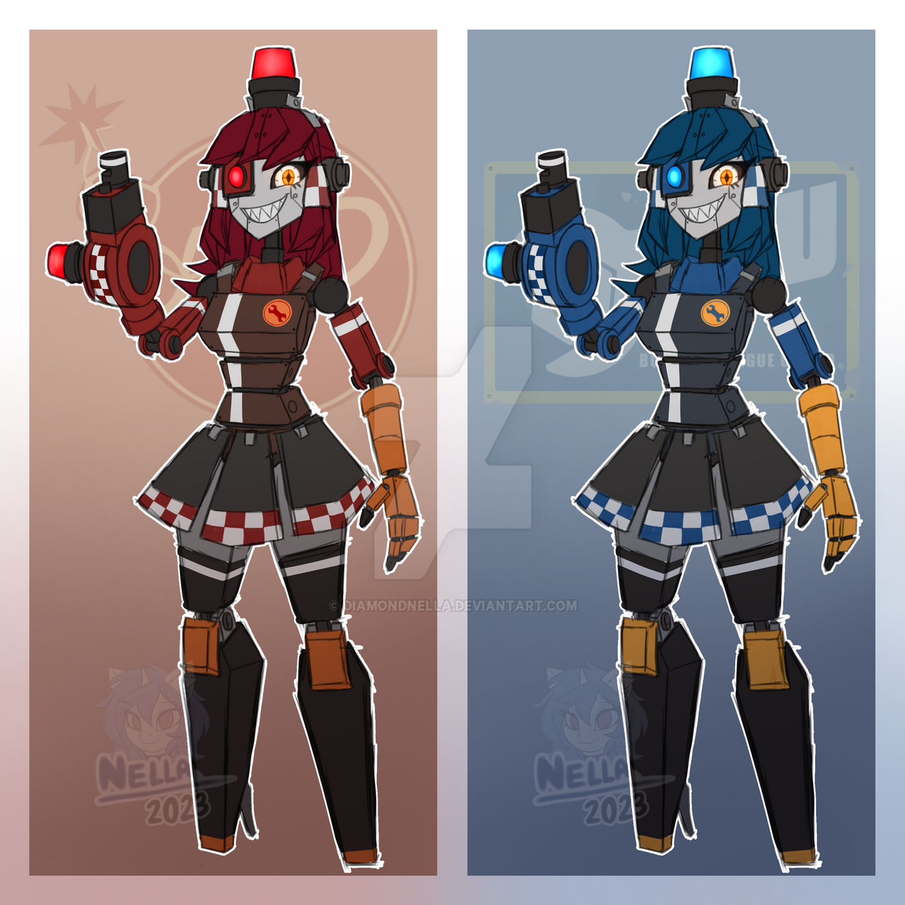 Mimi Sentry in my style - Colored by DiamondNella on DeviantArt