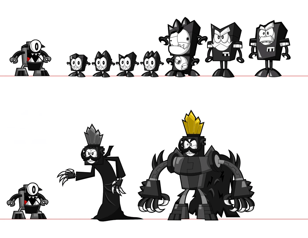 Nixels reference sheet by rentbaton on DeviantArt