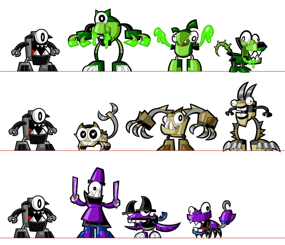Mixels Animal Deviantart Mixels Series 3 reference sheet by rentbaton on DeviantArt