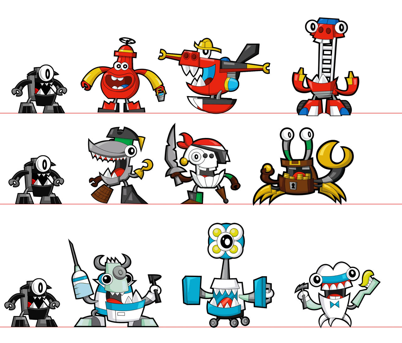 Mixels Series 8 reference sheet by rentbaton on DeviantArt