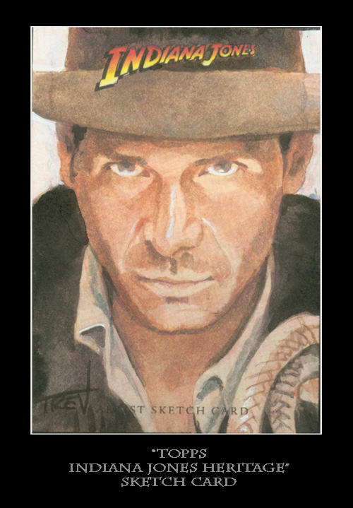 Sketch Card-Indiana Jones 33