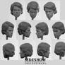 Clone Wars Anakin head