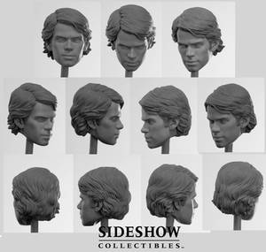 Clone Wars Anakin head