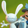Sam and Max Freelance Police figures