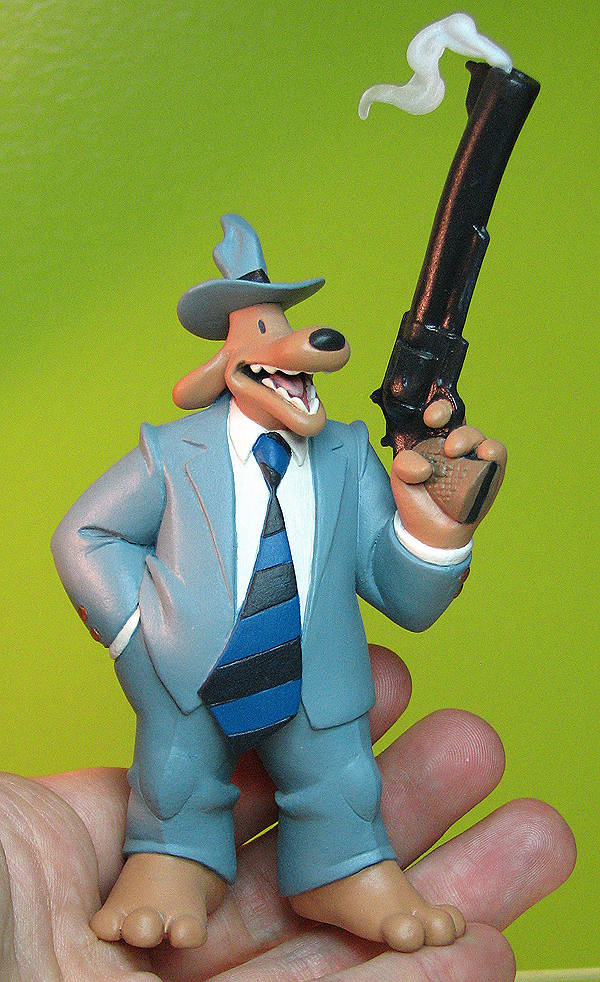 Sam and Max Freelance Police figures