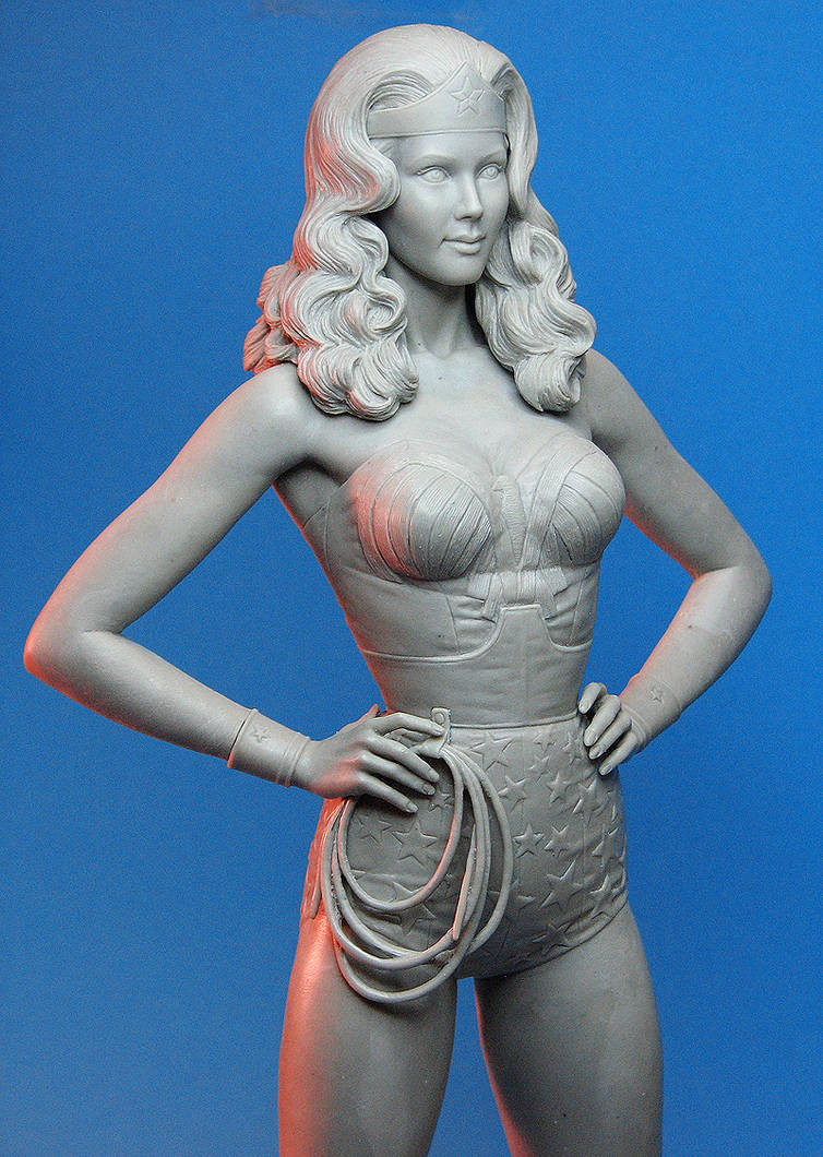 Tweeterhead Wonder Woman Closeup by TrevorGrove