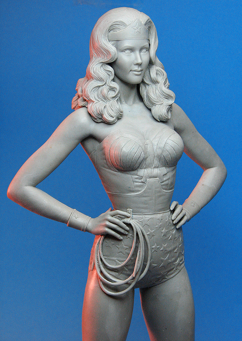 Tweeterhead Wonder Woman Closeup by TrevorGrove
