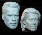 Terminator: Dark Fate NECA Headsculpts