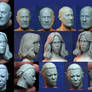 NECA Halloween 2 Retro Figure Headsculpts