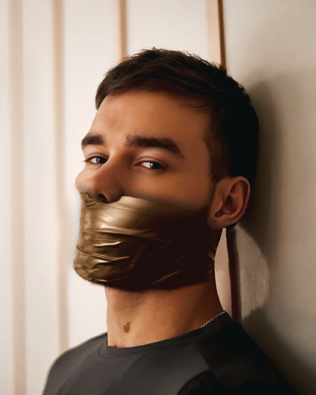 Liam Payne (Tape Gagged) by mike188181 on DeviantArt