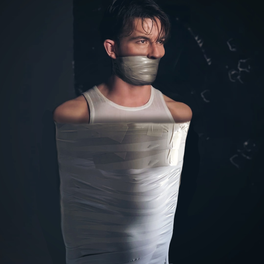 Jonathan Bailey (Mummified and Gagged) by mike188181 on DeviantArt